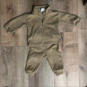 Gap fleece matching set baby 12 months